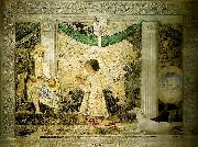 rimini, san francesco fresco and tempera, Piero della Francesca